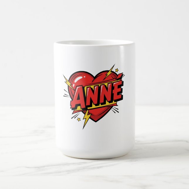 Caneca De Café Amo Anne (Centro)