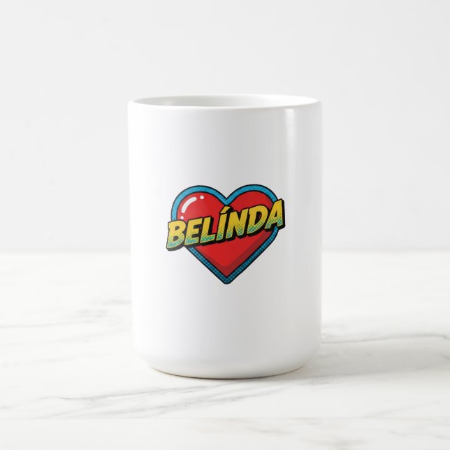 Caneca De Café Amo Belinda (Centro)