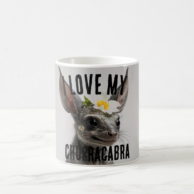 Caneca De Café Amo Chupracabra (Centro)