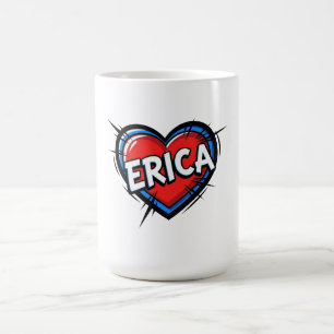 Caneca De Café Amo Erica