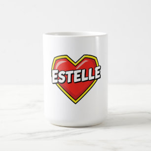 Caneca De Café Amo Estelle