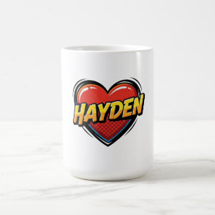 Caneca De Café Amo Hayden
