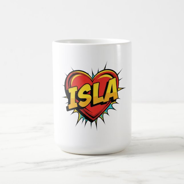 Caneca De Café Amo Isla (Centro)