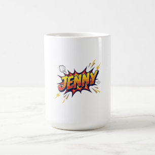 Caneca De Café Amo Jenny