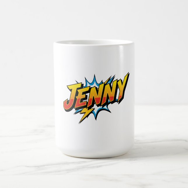Caneca De Café Amo Jenny (Centro)
