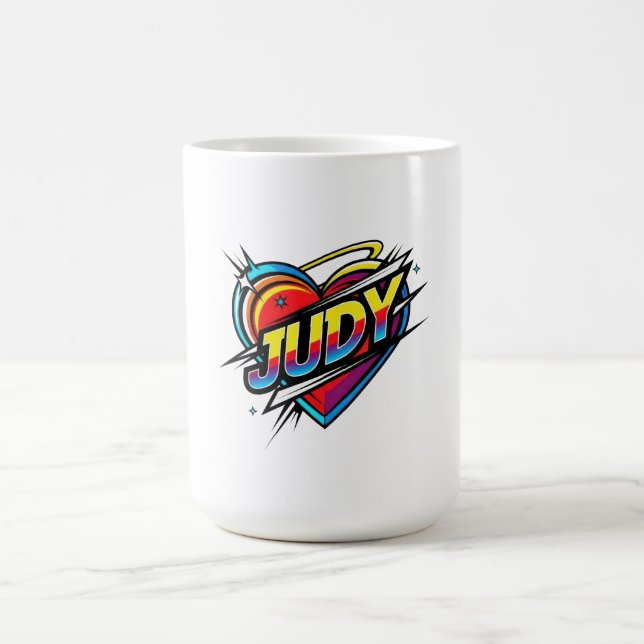 Caneca De Café Amo Judy (Centro)