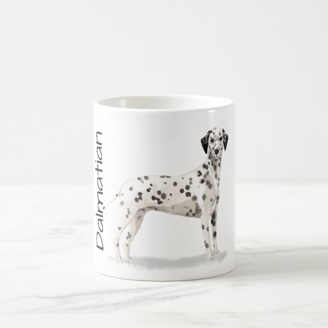 Caneca De Café Amo meu dálmata  (Centro)