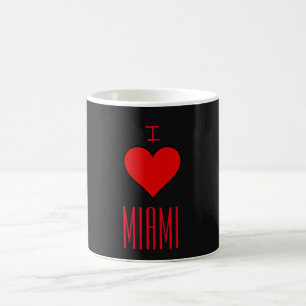 Caneca De Café Amo Miami~ MUG, PERSONALIZE-O!