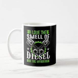 Caneca De Café Amo o Cheiro de Caminhão de Motorista de Muscle Ca