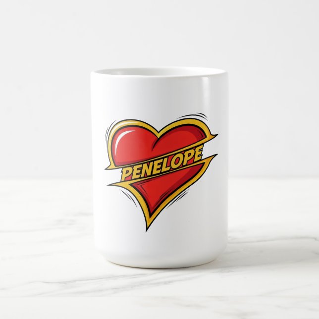 Caneca De Café Amo Penelope (Centro)