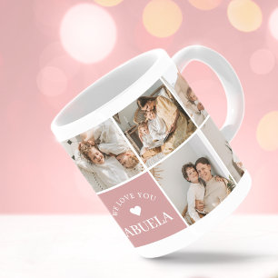 Caneca De Café Amo-Te Abuela Foto Personalizada Mug Café