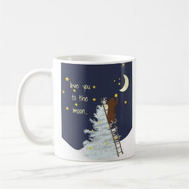 Caneca De Café Amo-te ao Urso da Lua