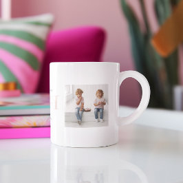 Caneca De Café Amo-Te Gigi | Duas Colagens Fotográficas