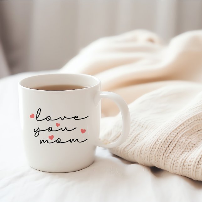 Caneca De Café Amo-Te Mãe - Café Mug para Dia de as mães (mothers day gift ideas, mothers day australia, cute mothers day gifts

)