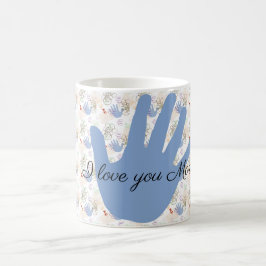 Caneca De Café Amo-te, mãe Coffee Mug.