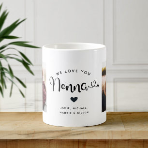 Caneca De Café Amo-te, não, corações...