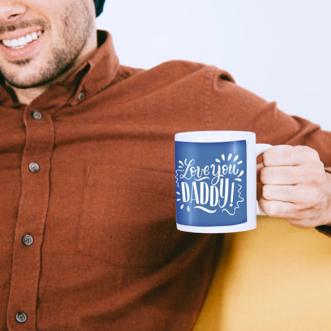 Caneca De Café Amo-te PAI! (Criador carregado)