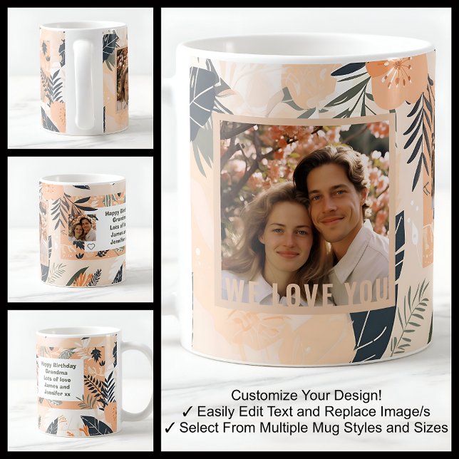 Caneca De Café Amo-Te Qualquer Nome Fotográfico De Pessoa Mug 006 (Criador carregado)