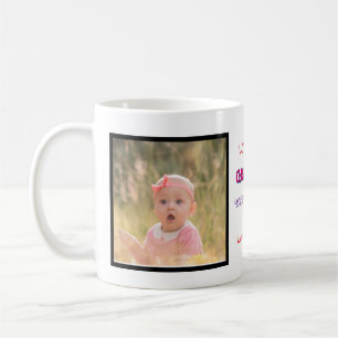 Caneca De Café Amo-te vovó. És a melhor foto personalizada.