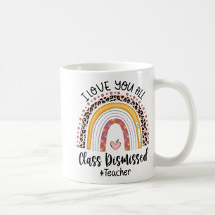 Caneca De Café Amo Todos Vocês Cl Dispensaram O Arco-Íris No Dia