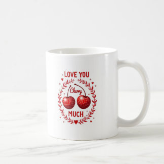 Caneca De Café Amo Você Cereja Demais