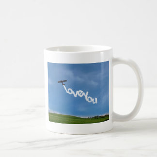 Caneca De Café Amo Você Escrita Escrita Escrita