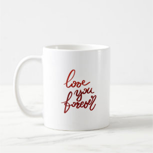 Caneca De Café amo você para sempre