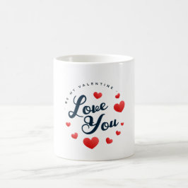 Caneca De Café Amo você ser meu Namorados