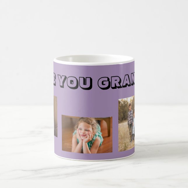 Caneca De Café Amo Você Vovó (Centro)