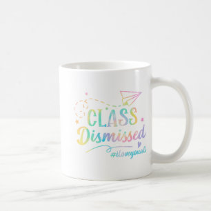 Caneca De Café Amo Vocês Todos Cl Dispensados No Dia 1 Da Escola