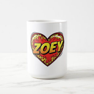 Caneca De Café Amo Zoey