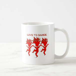 Caneca De Café Amor a dançar