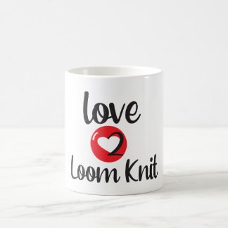 Caneca De Café Amor a Loom Knit