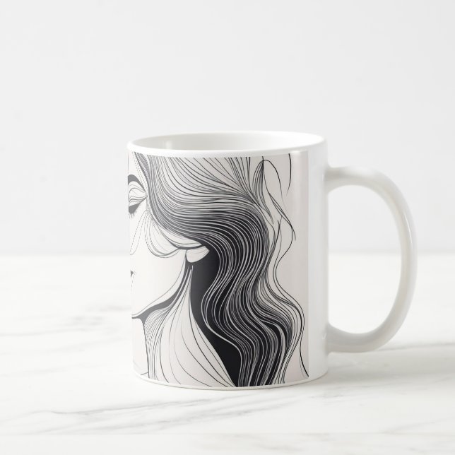 Caneca De Café Amor à nossa volta (Direita)