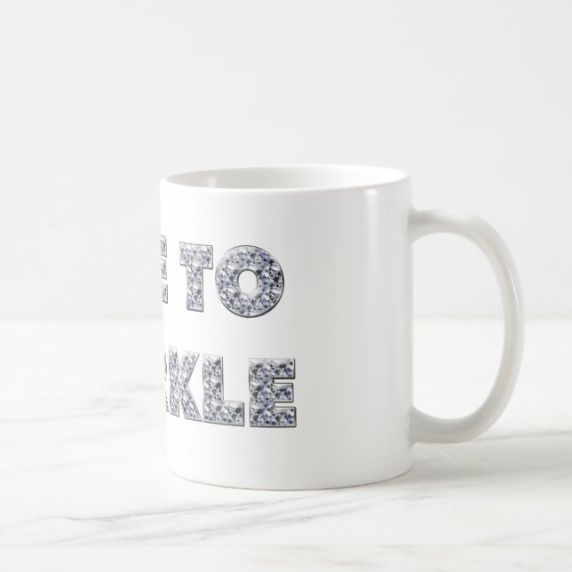 Caneca De Café Amor A Sparkle (Direita)