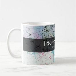 Caneca De Café Amor além da vista: Inspiração Floral