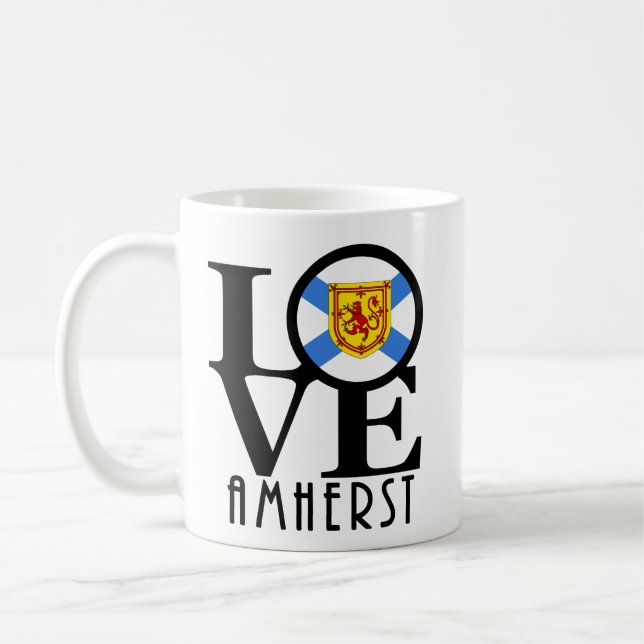 Caneca De Café AMOR Amherst NS 11oz (Esquerda)