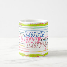 Caneca De Café amor amor amor amor mug temed é tudo que você prec
