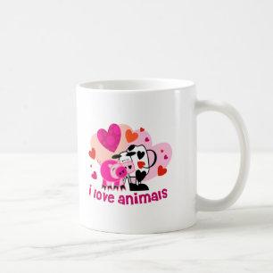 Caneca De Café Amor animal
