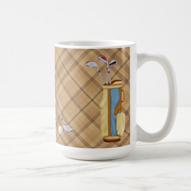 Caneca De Café Amor ao golfe (Direita)