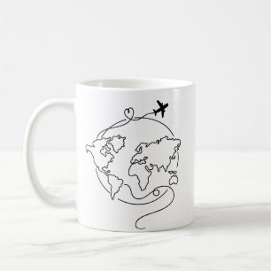 Caneca De Café 🌍 amor ao redor do mundo ✈️