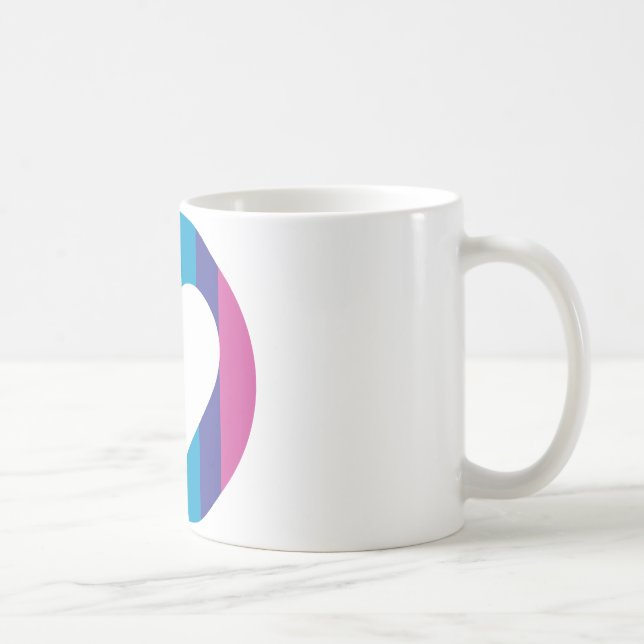 Caneca De Café amor arco-íris (Direita)