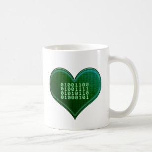 Caneca De Café AMOR binário