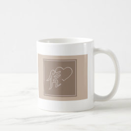 CANECA DE CAFÉ AMOR (CACAU)