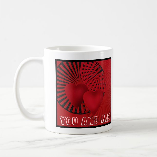 Caneca De Café Amor . Casamento Você e eu (Esquerda)