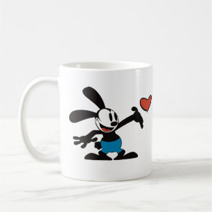 Caneca De Café Amor com Cartoon Cinto Vintage