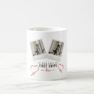 Caneca De Café Amor com o primeiro Namorados de Casal Online