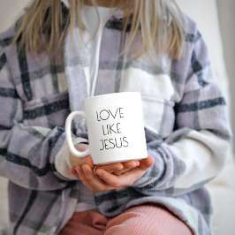 Caneca De Café Amor Como Jesus