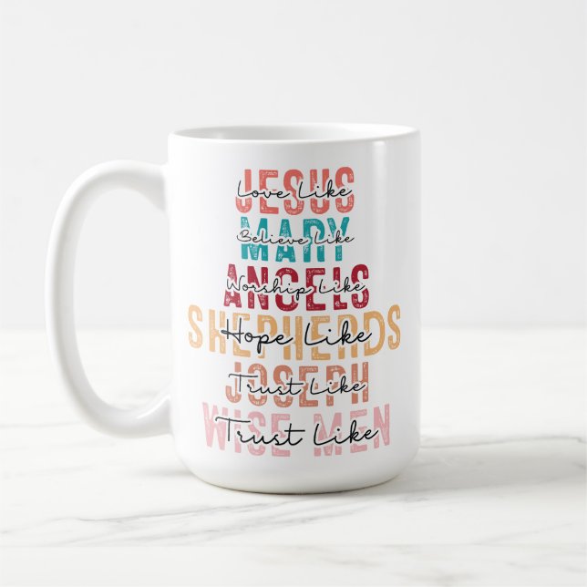 Caneca De Café Amor Como Jesus (Esquerda)