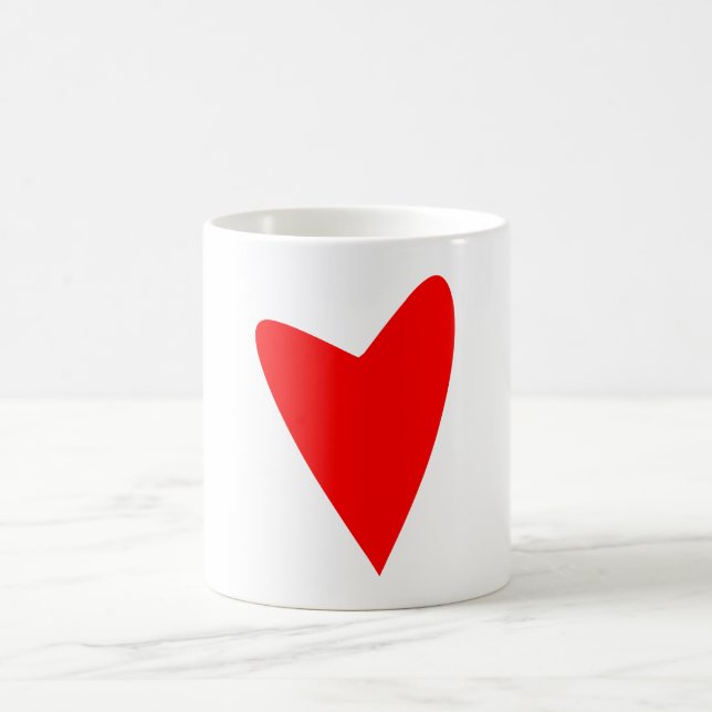 Caneca De Café Amor coração (Centro)